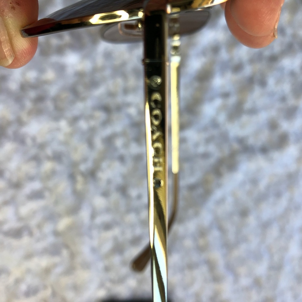 Coach Women's Aviator Sunglasses NWT - Picture 15 of 15